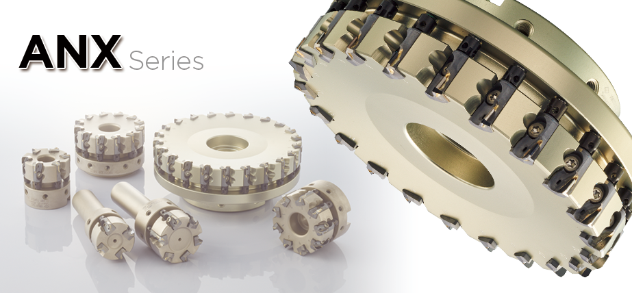 ANX series - High-efficiency cutter for aluminum alloys