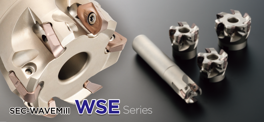 WSE series - High efficiency shoulder milling cutter
